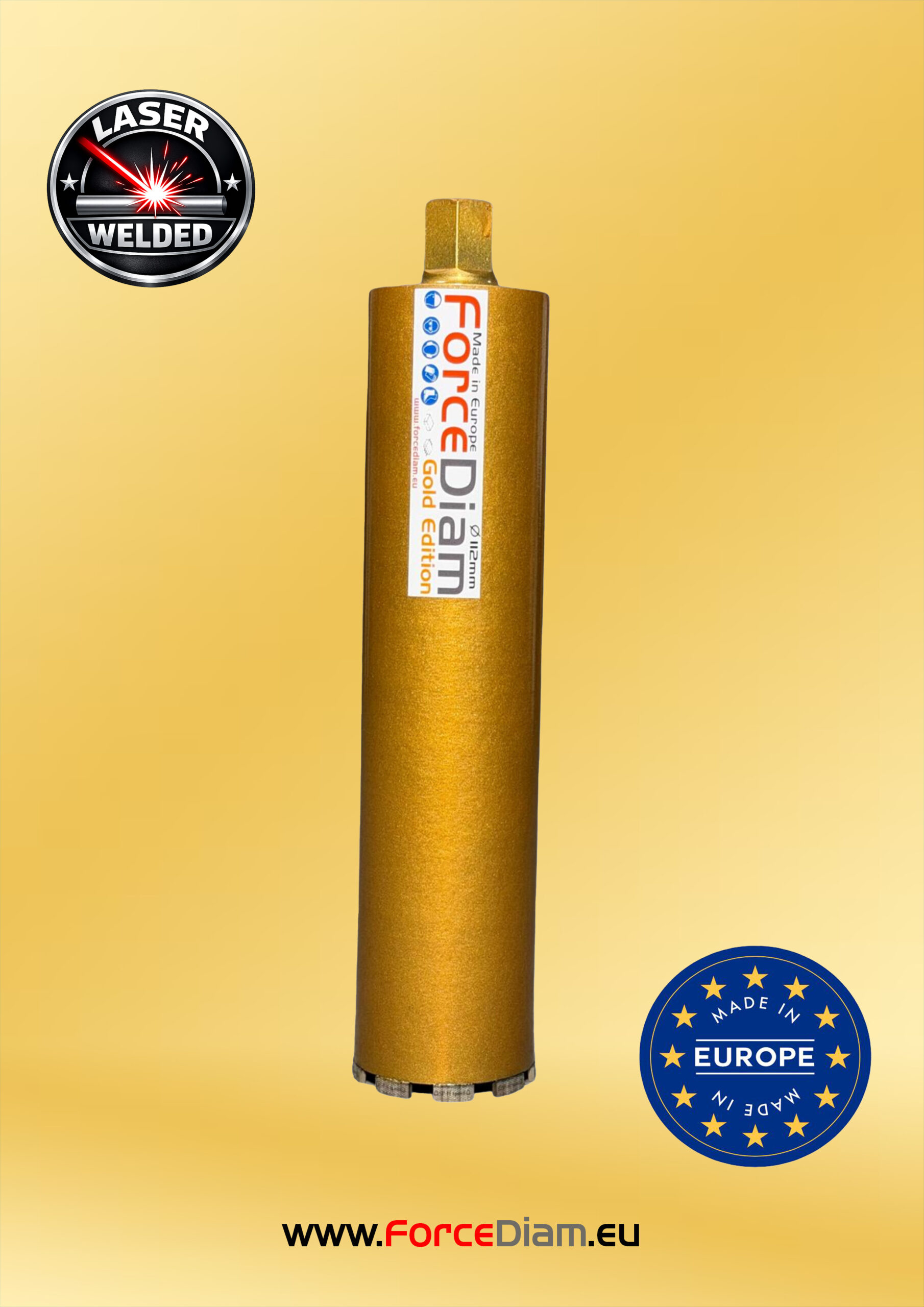 Carota ForceDiam Gold Edition112mm Carota beton ForceDiam Gold Edition112mm
