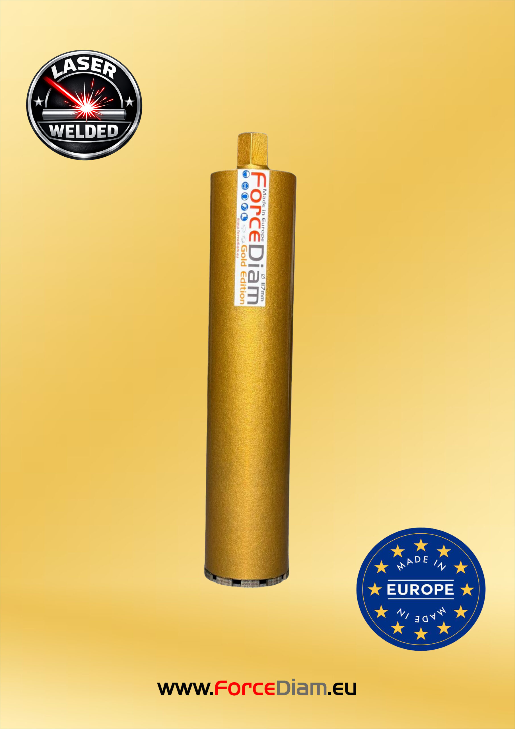 Carota beton ForceDiam Gold Edition117mm Carota beton ForceDiam Gold Edition117mm