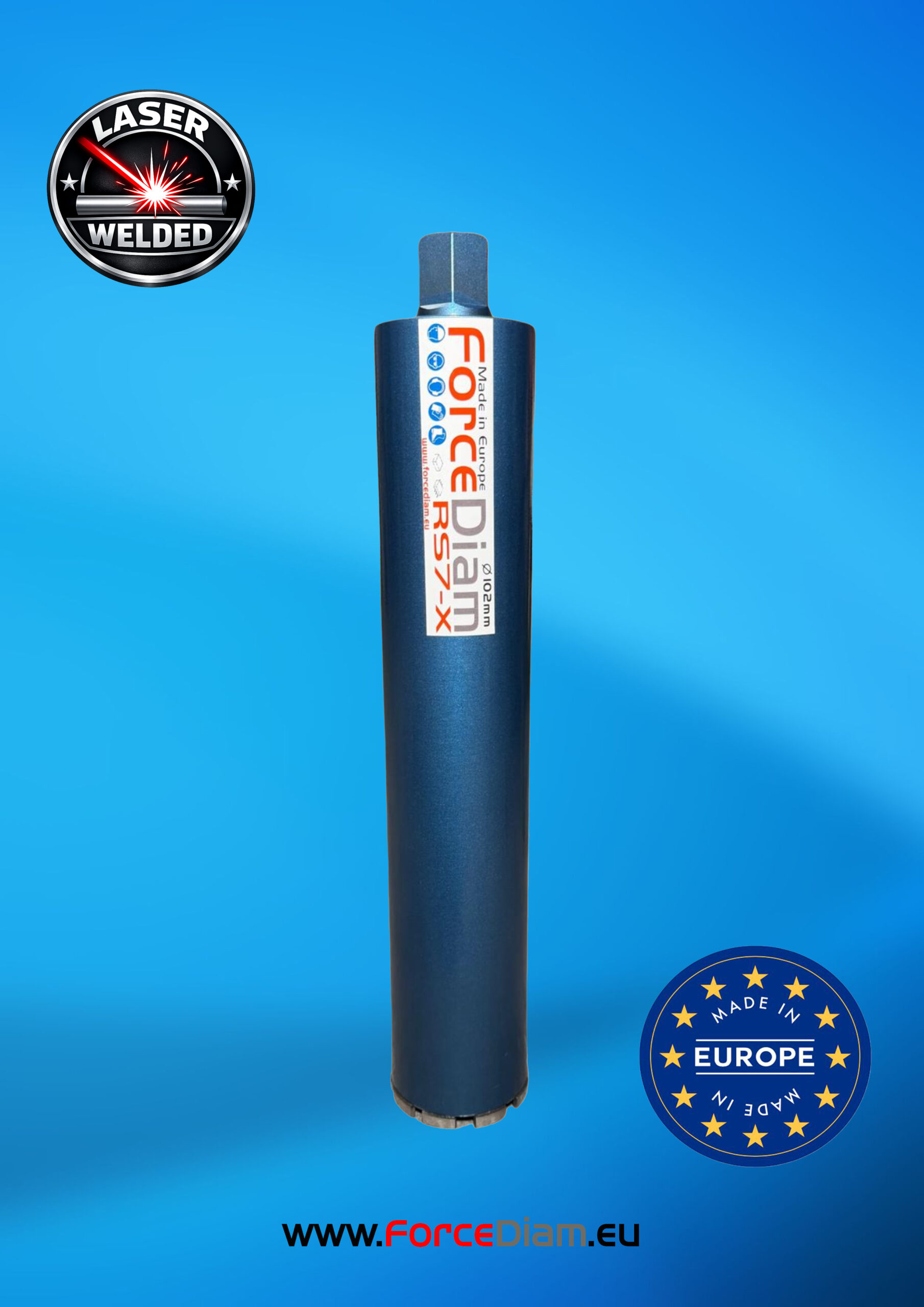 Carota diamantata 102mm ForceDiam RS7-X Carota diamantata 102mm ForceDiam RS7-X