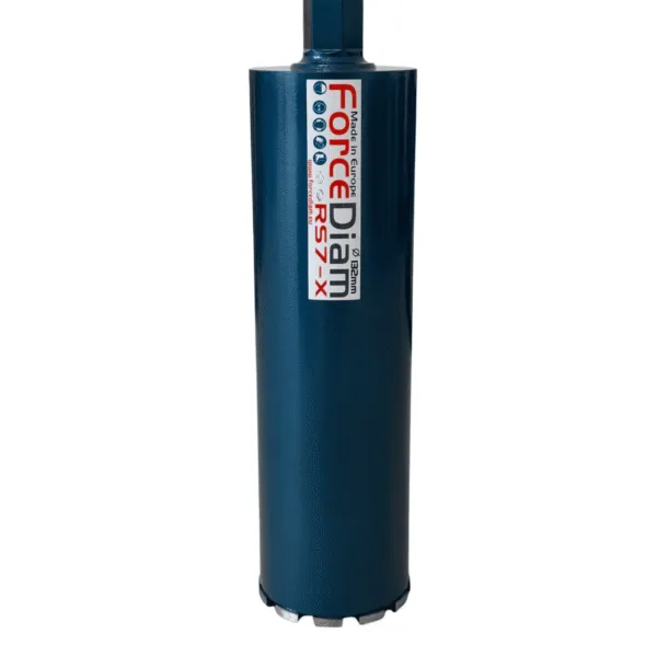 Carotă diamantată pentru beton ForceDiam RS7-X Ø132 mm