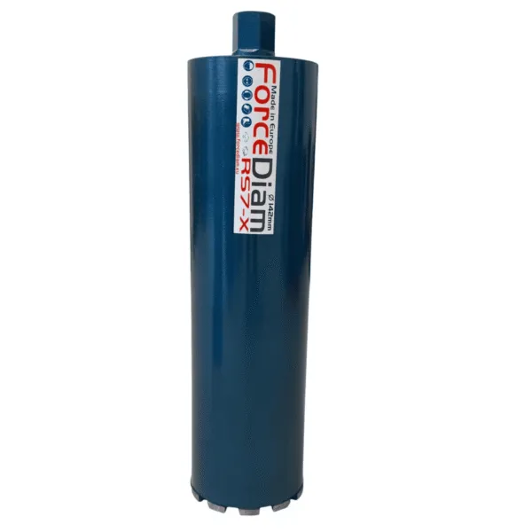 Carotă diamantată pentru beton ForceDiam RS7-X Ø142 mm