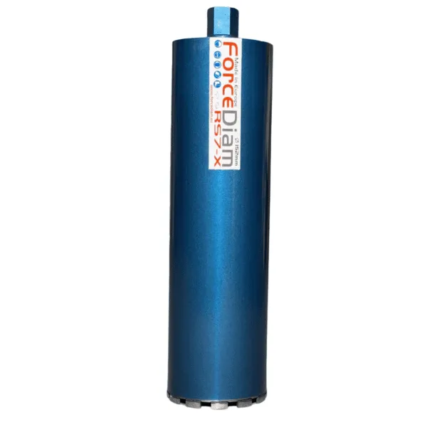 Carotă diamantată pentru beton ForceDiam RS7-X Ø152 mm