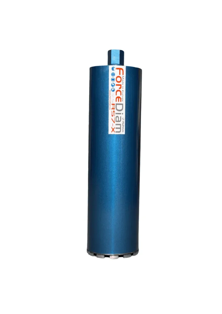 Carotă diamantată pentru beton ForceDiam RS7-X Ø152 mm