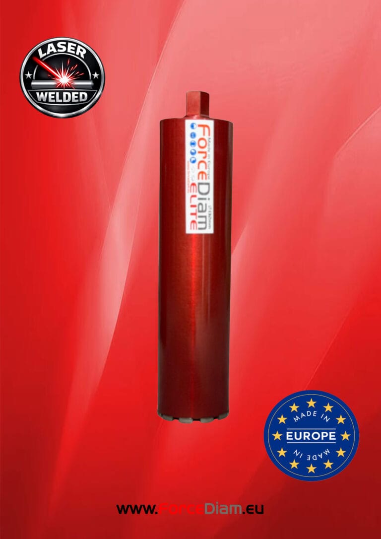 Carota diamantata ForceDiam elite 132mm conectie