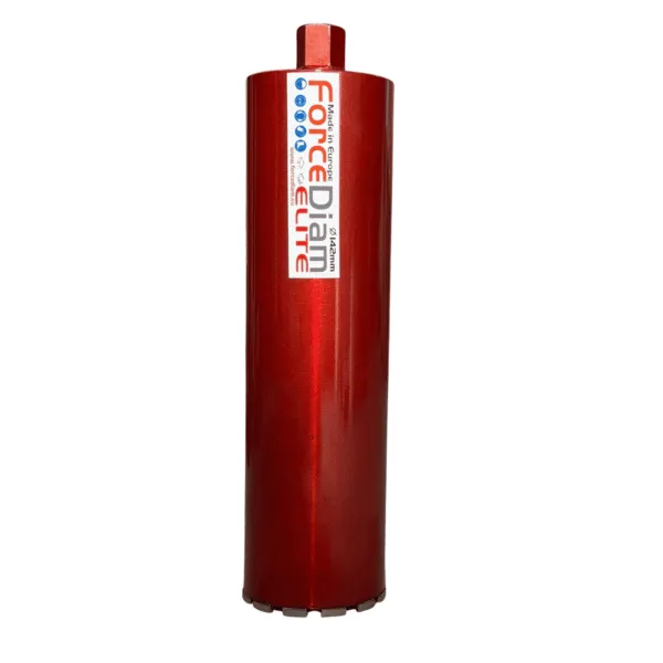 Carotă diamantată pentru beton ForceDiam ELITE Ø142 mm
