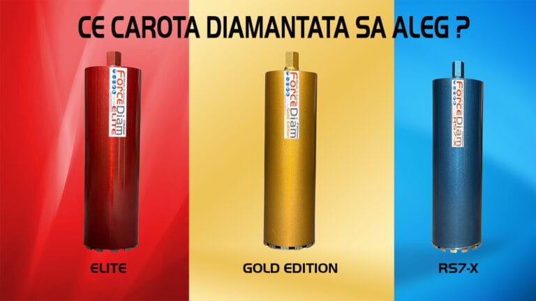 ce carota diamantata sa aleg