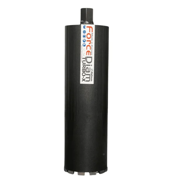 Carotă diamantată pentru beton ForceDiam TURBO-X Ø152 mm