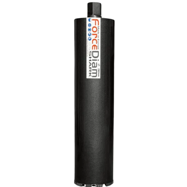 Carotă diamantată pentru beton ForceDiam TURBO-X Ø132 mm