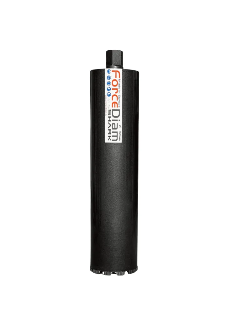 Carotă diamantată pentru beton ForceDiam TURBO-X Ø132 mm