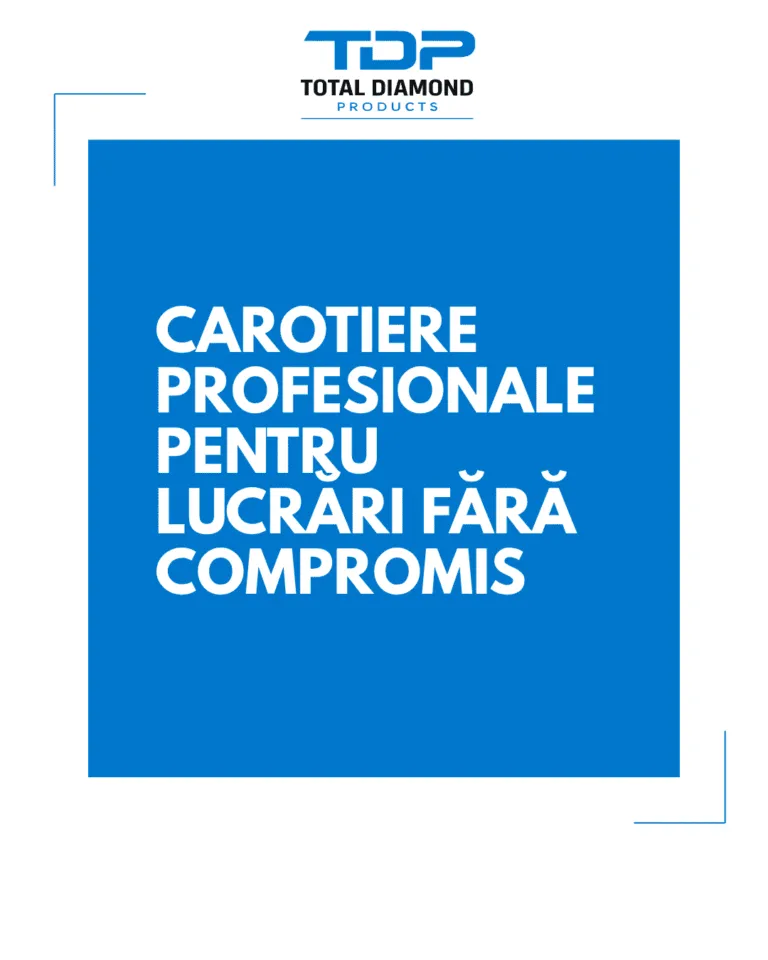 Carotiere profesionale pentru lucrări fără compromis