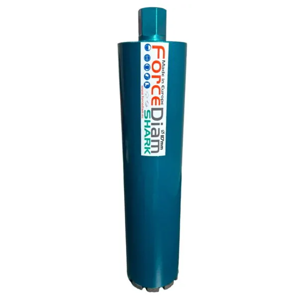 Carotă diamantată pentru beton ForceDiam SHARK Ø117 mm