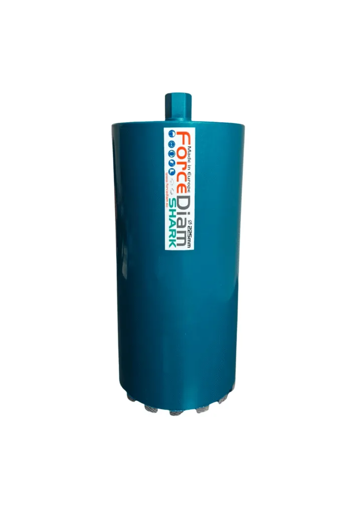 Carotă diamantată pentru beton ForceDiam SHARK Ø225 mm